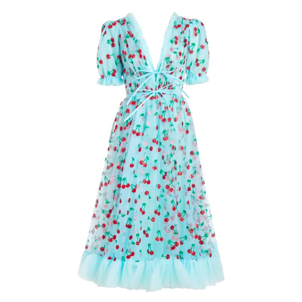 Lirika Matoshi Midi Cherry Dress
